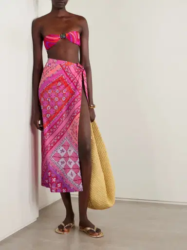 PUCCI Printed Cotton-muslin Pareo | Thumbnail 2