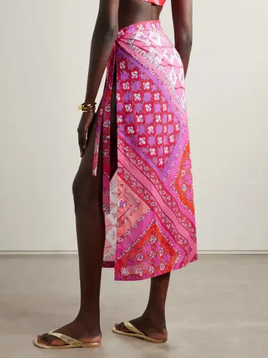 PUCCI Printed Cotton-muslin Pareo | Thumbnail 3
