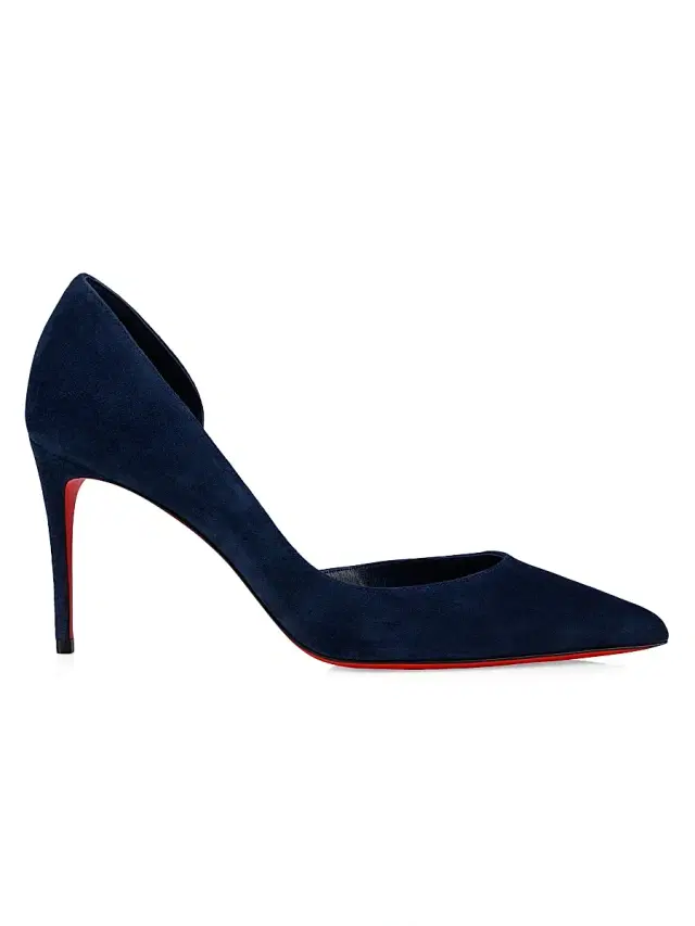 Women's Iriza Veau Velours 85MM Pumps - Zaffiro