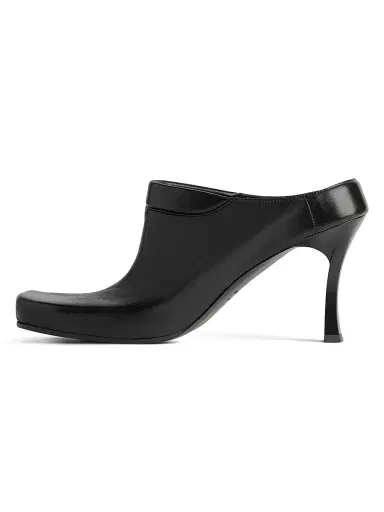 Balenciaga Women's I Scholl Mule Heels - Black - Size 11 | Thumbnail 5
