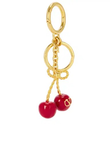Valentino Garavani V Logo Signature Keyring | Thumbnail 2
