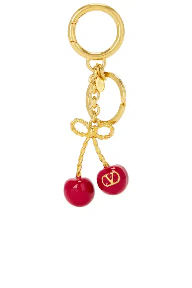 Valentino Garavani V Logo Signature Keyring | Thumbnail 1