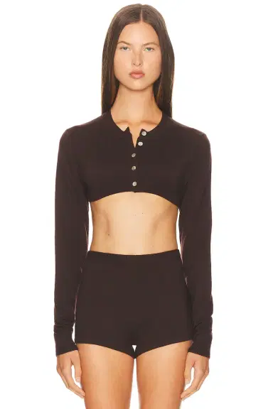 Sandy Liang Chip Cardigan | Thumbnail 1
