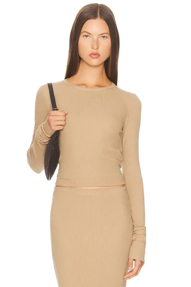Long Sleeve Fitted Top