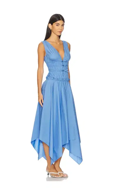 AKNVAS Zelie Cotton Poplin Dress | Thumbnail 2