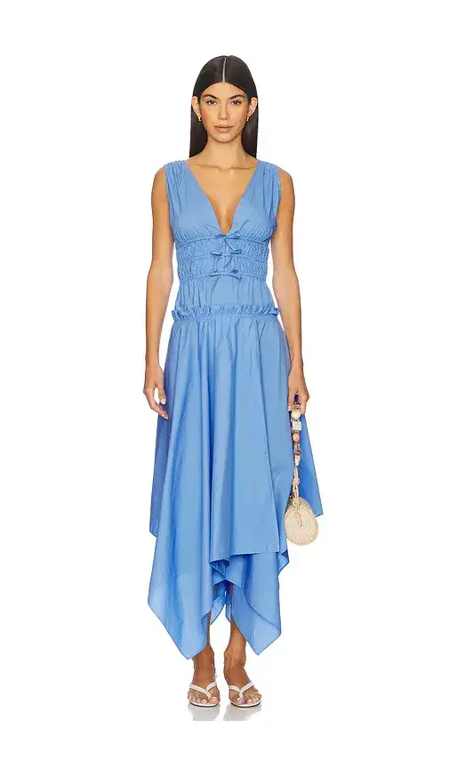 AKNVAS Zelie Cotton Poplin Dress
