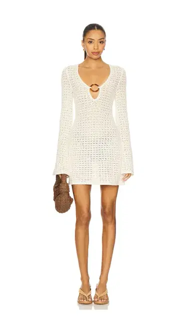 Stone Cold Fox x REVOLVE Bobby Pointelle Mini Dress | Thumbnail 1 Stone Cold Fox x REVOLVE Bobby Pointelle Mini Dress | Thumbnail 1