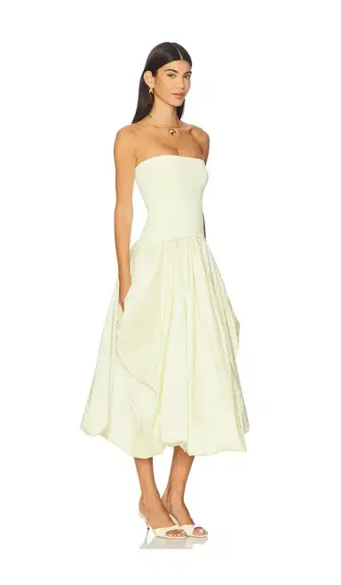 SIMKHAI Izzy Midi Dress | Thumbnail 2