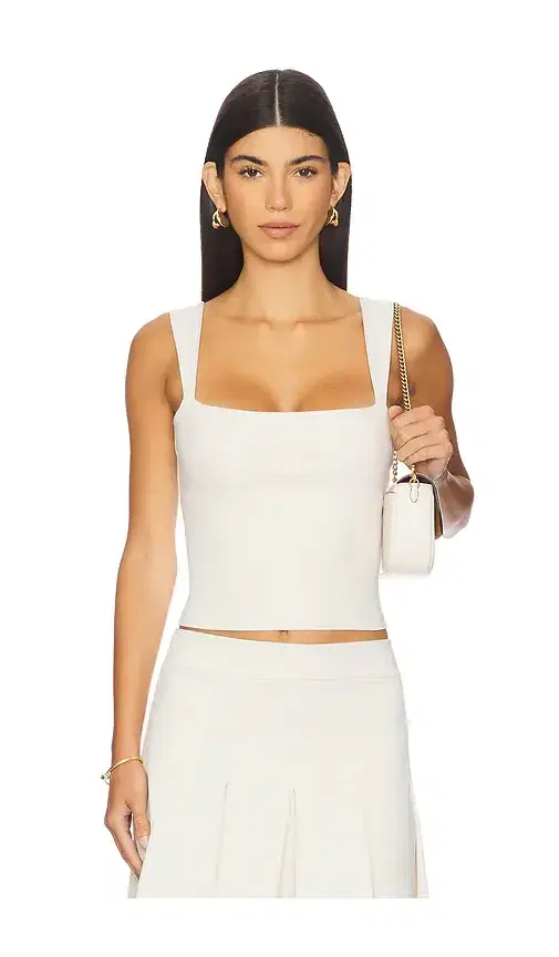 Wide Angle Strap Tank Top