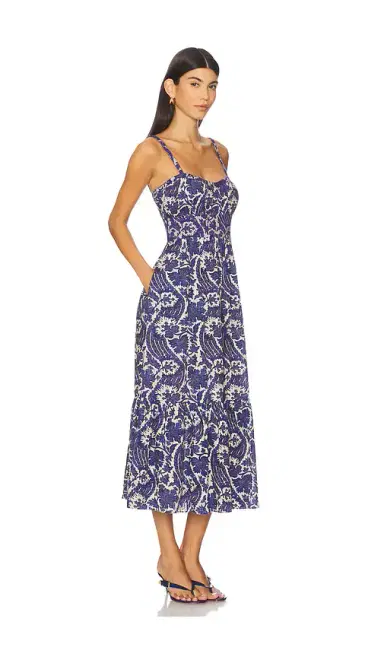 Ulla Johnson Nadine Cami Midi Dress | Thumbnail 2