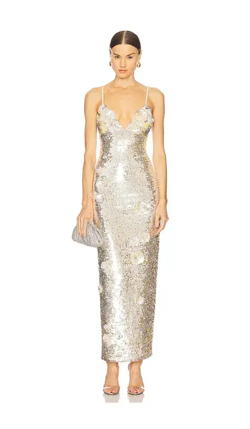 retrofete Ines Embroidered Dress