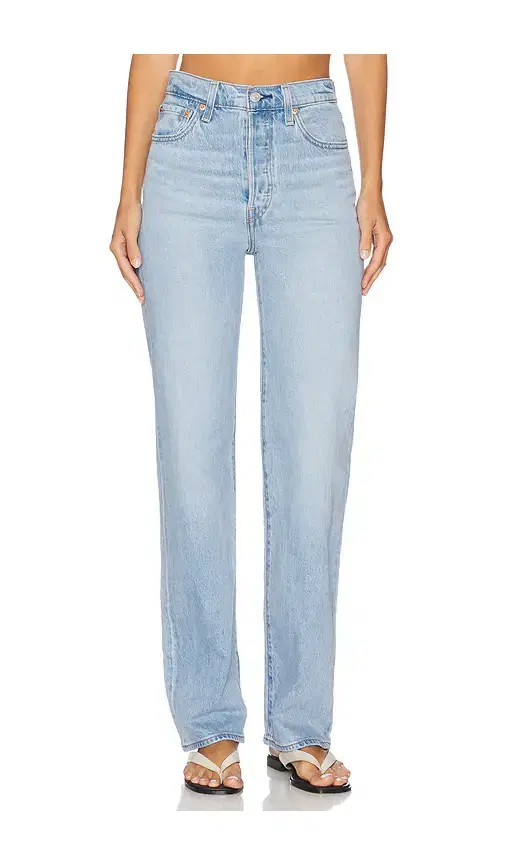 LEVI'S Ribcage Full Length Jeans