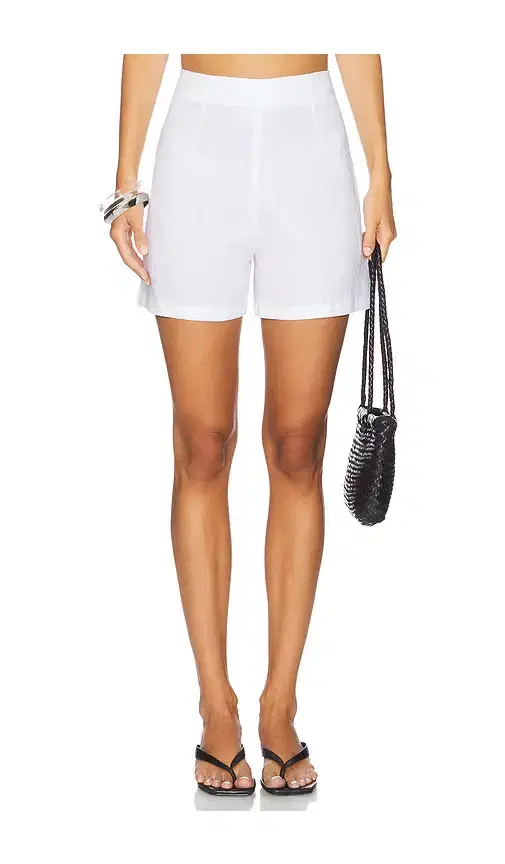 AEXAE x REVOLVE Flat Front Mini Short
