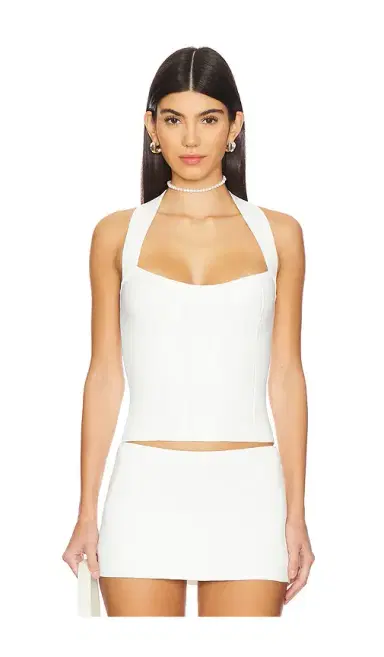 Mirror Palais The Knit Halter Top | Thumbnail 1