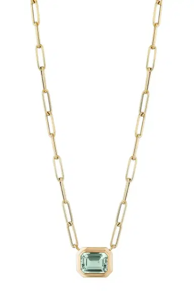 GOSHWARA Prasiolite Manhattan Necklace | Thumbnail 1 GOSHWARA Prasiolite Manhattan Necklace | Thumbnail 1