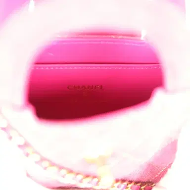 Chanel Chanel Nano Kelly Shopper Fuchsia Washed Denim Brushed Gold Hardware | Thumbnail 9 Chanel Chanel Nano Kelly Shopper Fuchsia Washed Denim Brushed Gold Hardware | Thumbnail 9