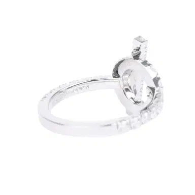 HERMÈS Hermes Finesse Ring Diamonds and 18K White Gold Hardware | Thumbnail 5 HERMÈS Hermes Finesse Ring Diamonds and 18K White Gold Hardware | Thumbnail 5