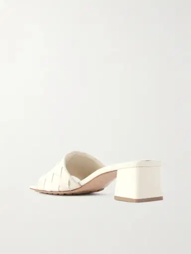 Bottega Veneta Riva Intrecciato Leather Mules | Thumbnail 3 Bottega Veneta Riva Intrecciato Leather Mules | Thumbnail 3