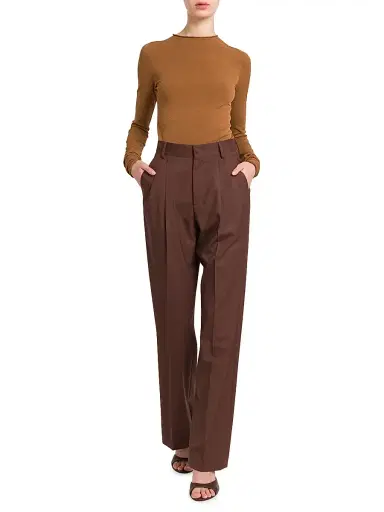 Armarium Women's Sita Knit Crewneck Sweater - Hazelnut | Thumbnail 2 Armarium Women's Sita Knit Crewneck Sweater - Hazelnut | Thumbnail 2