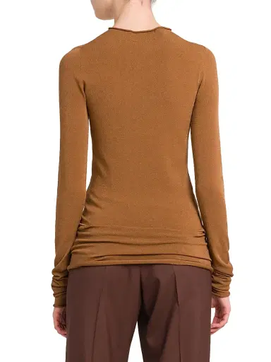 Armarium Women's Sita Knit Crewneck Sweater - Hazelnut | Thumbnail 5 Armarium Women's Sita Knit Crewneck Sweater - Hazelnut | Thumbnail 5