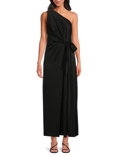 Ungaro Women's Genna One-Shoulder Cocktail Dress - Black | Thumbnail 3