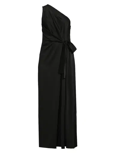 Ungaro Women's Genna One-Shoulder Cocktail Dress - Black | Thumbnail 1
