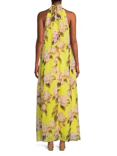 Ungaro Women's Samie Floral Halter Maxi Dress | Thumbnail 5