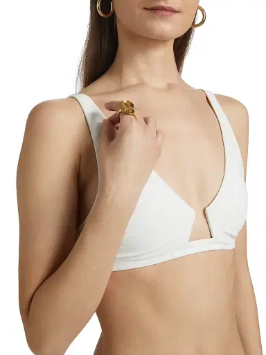 Zimmermann Women's Coco Wire-Front Bikini | Thumbnail 5