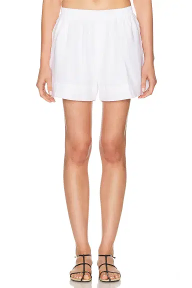 AEXAE Linen Waistband Short | Thumbnail 3
