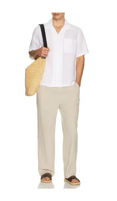 Onia Air Linen Convertible Vacation Shirt | Thumbnail 2 Onia Air Linen Convertible Vacation Shirt | Thumbnail 2