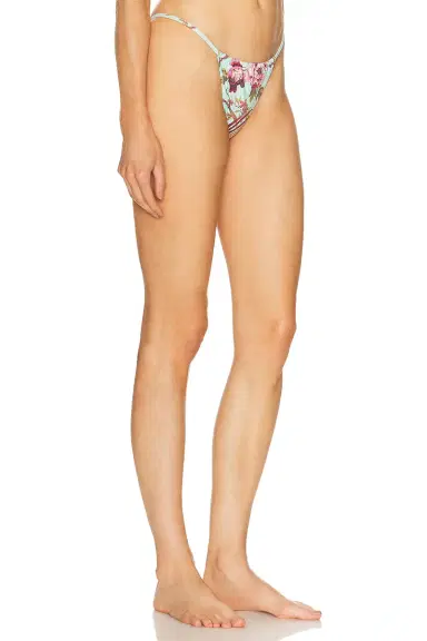 Skims X Cavalli String Bikini Bottom | Thumbnail 2