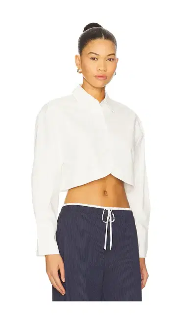 ALL THE WAYS Tara Button Up Top | Thumbnail 2