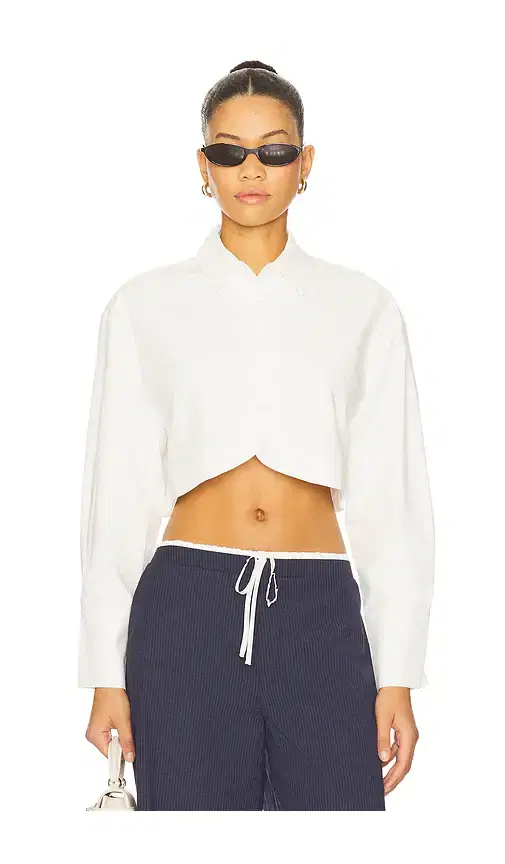 ALL THE WAYS Tara Button Up Top
