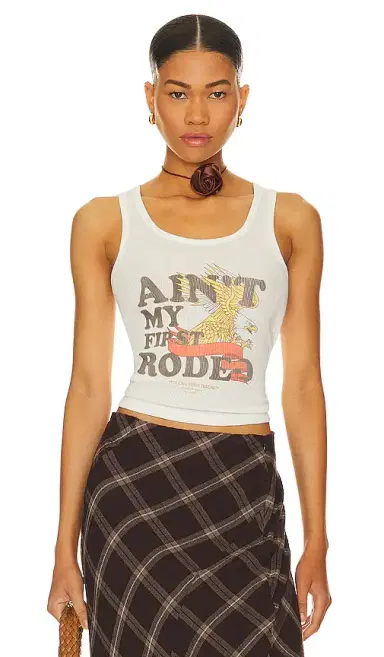 The Laundry Room Rodeo Queen Rib Tank | Thumbnail 1 The Laundry Room Rodeo Queen Rib Tank | Thumbnail 1
