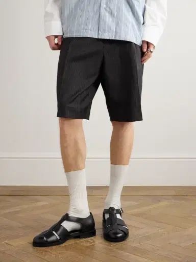 J.M. Weston Leather Sandals - Men | Thumbnail 2 J.M. Weston Leather Sandals - Men | Thumbnail 2