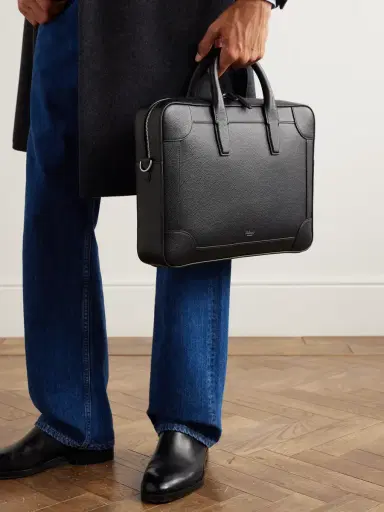 Mulberry Belgrace Full-Grain Leather Briefcase - Men | Thumbnail 6 Mulberry Belgrace Full-Grain Leather Briefcase - Men | Thumbnail 6