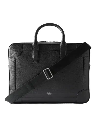 Mulberry Belgrace Full-Grain Leather Briefcase - Men | Thumbnail 1 Mulberry Belgrace Full-Grain Leather Briefcase - Men | Thumbnail 1