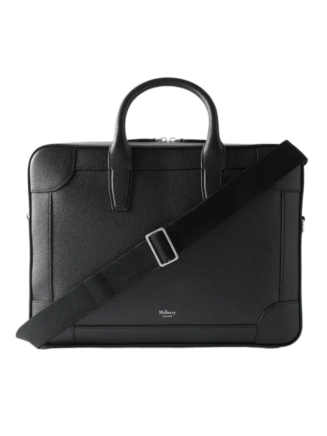 Mulberry Belgrace Full-Grain Leather Briefcase - Men