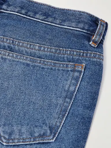 A.P.C. Martin Straight-Leg Cropped Stonewashed Jeans - Men | Thumbnail 5 A.P.C. Martin Straight-Leg Cropped Stonewashed Jeans - Men | Thumbnail 5