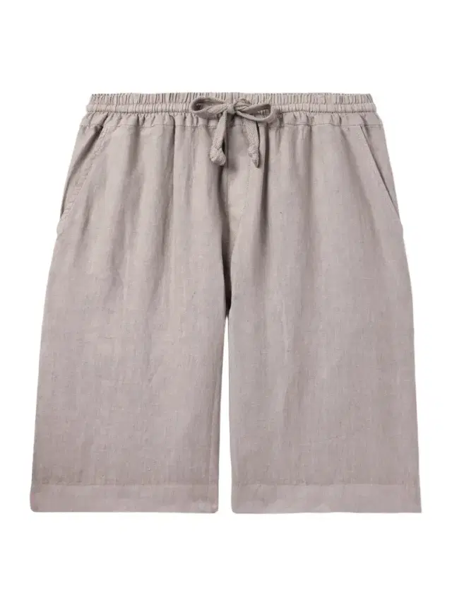 FEDELI Vico Straight-Leg Linen Drawstring Shorts - Men