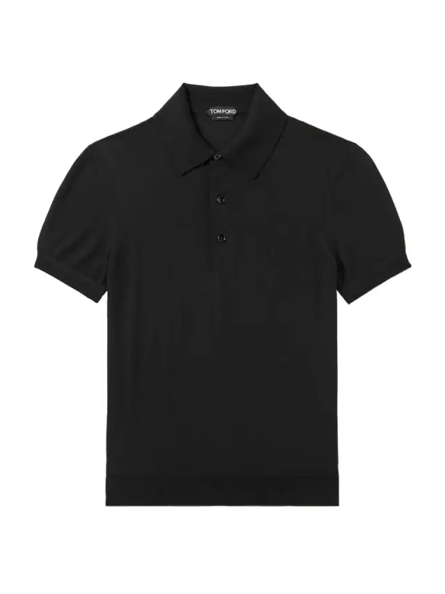 Cashmere and Silk-Blend Polo Shirt - Men