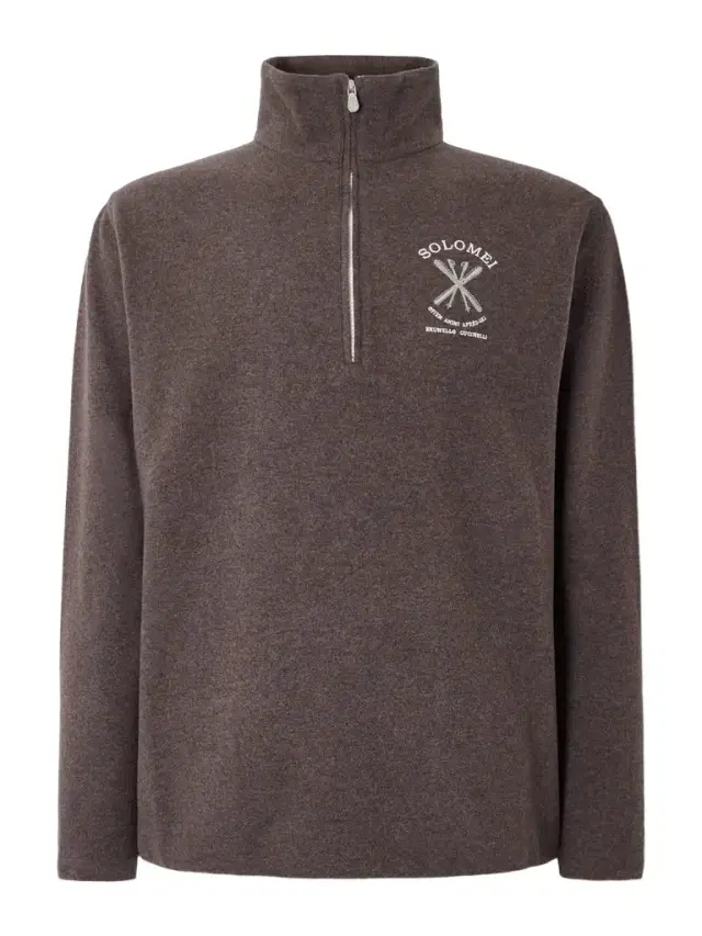 Brunello Cucinelli Logo-Embroidered Fleece Half-Zip Ski Base Layer - Men