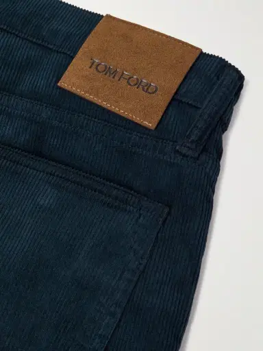 Tom Ford Slim-Fit Cotton-Blend Corduroy Trousers - Men | Thumbnail 5 Tom Ford Slim-Fit Cotton-Blend Corduroy Trousers - Men | Thumbnail 5