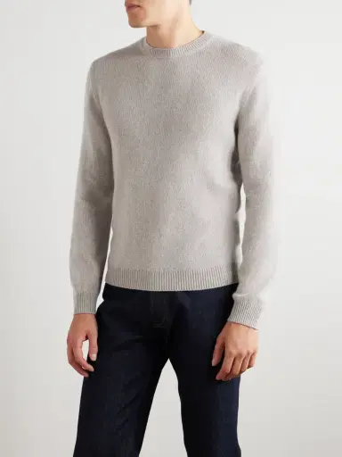 Loro Piana Fobello Cashmere Sweater - Men | Thumbnail 3