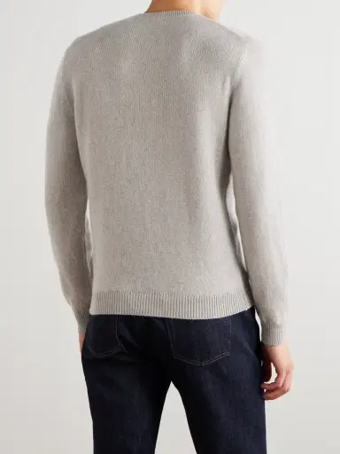 Loro Piana Fobello Cashmere Sweater - Men | Thumbnail 4