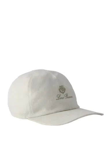 Loro Piana Logo-Embroidered Linen Baseball Cap - Men | Thumbnail 1 Loro Piana Logo-Embroidered Linen Baseball Cap - Men | Thumbnail 1