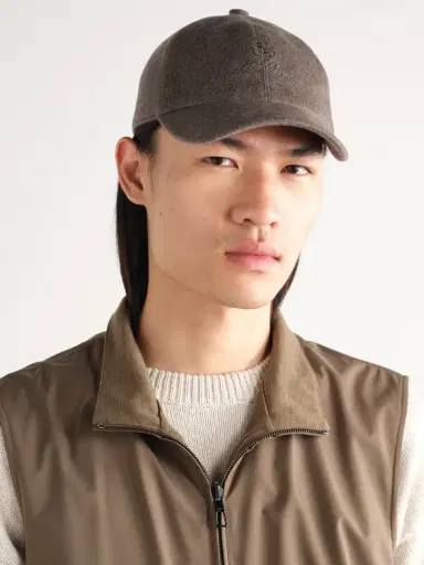 Loro Piana Logo-Embroidered Storm System® Cashmere Baseball Cap - Men | Thumbnail 2 Loro Piana Logo-Embroidered Storm System® Cashmere Baseball Cap - Men | Thumbnail 2