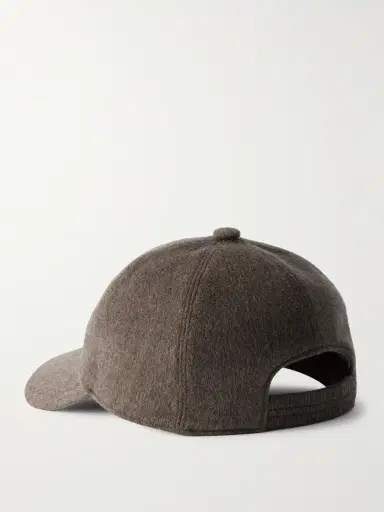 Loro Piana Logo-Embroidered Storm System® Cashmere Baseball Cap - Men | Thumbnail 3 Loro Piana Logo-Embroidered Storm System® Cashmere Baseball Cap - Men | Thumbnail 3