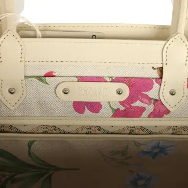 goyard Goyard Goyardine Canvas Sand Saigon Tote Palladium Hardware | Thumbnail 9 goyard Goyard Goyardine Canvas Sand Saigon Tote Palladium Hardware | Thumbnail 9