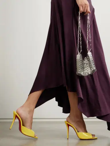 Christian Louboutin Miss Z 100 Leather Mules | Thumbnail 2 Christian Louboutin Miss Z 100 Leather Mules | Thumbnail 2